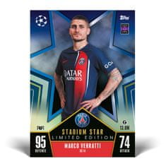 Topps Krabička karet CHAMPIONS LEAGUE 2023/24 Mega Tin 4