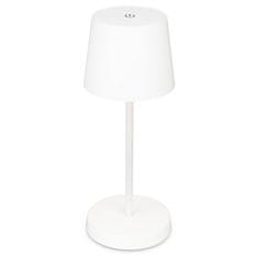 BRILONER BRILONER LED nabíjecí stolní lampa 26 cm 2,6W 150lm bílé IP44 BRILO 7423016