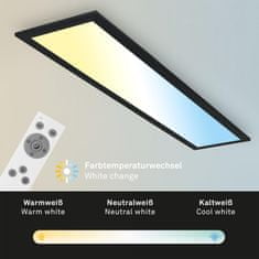 BRILONER BRILONER CCT panel, 78 cm, dálkový ovladač, LED modul, 24,5W, 2600lm BRILO 7399015