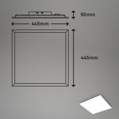 BRILONER BRILONER Svítidlo LED panel, 44,5 cm, LED modul, 24W, 2800lm, bílé BRILO 7477016