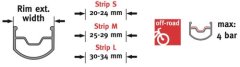 EFFETTO MARIPOSA CAFFELATEX STRIP "L" 26" / 27,5" pro vytvoření bezdušového ráfku