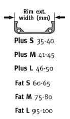 EFFETTO MARIPOSA CAFFELATEX STRIP FAT "L" 26" / 27,5" pro vytvoření bezdušového ráfku