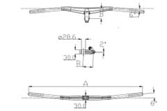 STINGcomponents řidítka ST-212