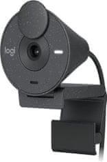 Logitech Brio 300, šedá (960-001436)