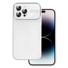 MobilPouzdra.cz Kryt Soft Silicone Lens pro Apple iPhone 14 Pro , barva bílá