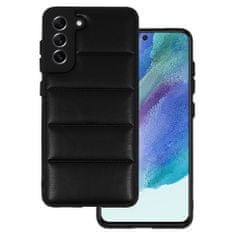MobilPouzdra.cz Kryt 3D Leather pro Samsung Galaxy S21 FE , design 2 , barva černá