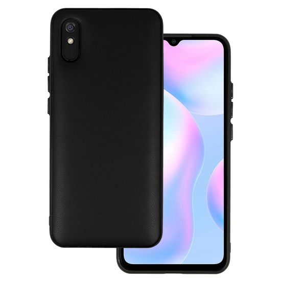 MobilPouzdra.cz Kryt 3D Leather pro Xiaomi Redmi 9A , design 1 , barva černá