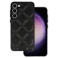 MobilPouzdra.cz Kryt 3D Leather pro Samsung Galaxy S23 , design 3 , barva černá