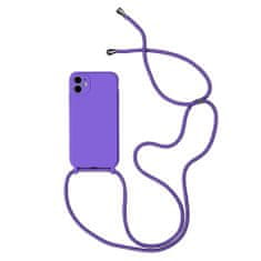 MobilPouzdra.cz Kryt Strap Silicone pro Apple iPhone 11 Pro , barva fialová