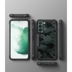 RINGKE Pouzdro Fusion X pro Samsung Galaxy S22 Plus - Camo Black