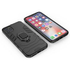 MobilPouzdra.cz Kryt odolný Ring Armor pro Apple iPhone 15 Pro , barva černá