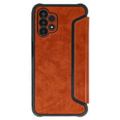 MobilPouzdra.cz Knížkové pouzdro RAZOR Leather pro Samsung Galaxy A13 4G , barva hnědá