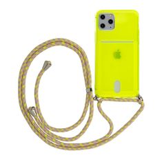 MobilPouzdra.cz Kryt se šňůrkou pro Apple iPhone 12 Mini Lime