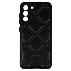 MobilPouzdra.cz Kryt 3D Leather pro Samsung Galaxy S21 FE , design 3 , barva černá