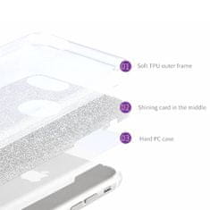 MobilPouzdra.cz Kryt třpytivý Shinning pro Apple iPhone 14 PRO MAX , barva růžová