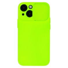 TopQ Camshield Soft pro Motorola Moto E7 Power/E7i Power Lime