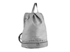 Kraftika 1ks šedá světlá batoh textilní 29x39 cm, batohy vaky