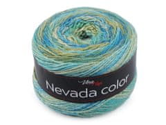 Kraftika 1ks (6301) tyrkys sv. pletací příze nevada color 150 g