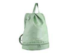 Kraftika 1ks zelená šalvěj světlá batoh textilní 29x39 cm