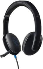 Logitech sada Stereo USB Headset H540