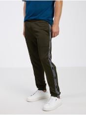 Jack&Jones Khaki tepláky s lampasem Jack & Jones Will S