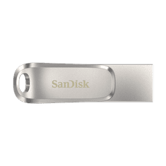 SanDisk SanDisk Ultra Dual Drive Luxe/64GB/USB 3.1/USB-A + USB-C/Stříbrná