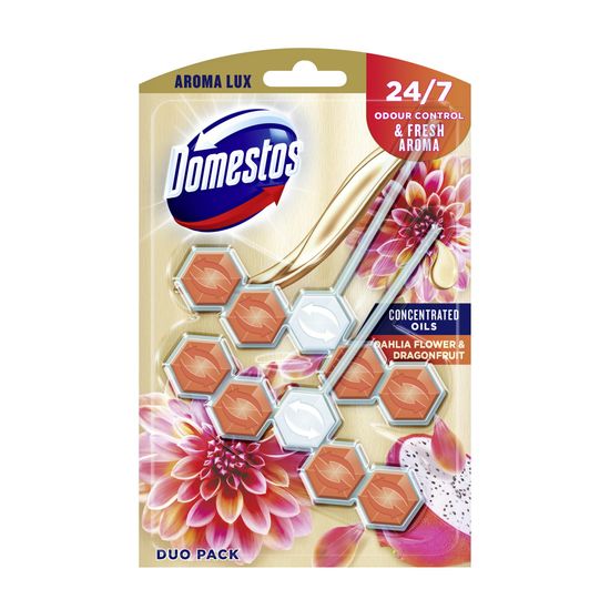 Domestos Aroma Lux Dahlia Flower & Dragon Fruit 2 ks