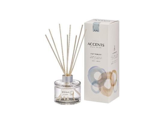 Bolsius ACCENTS Diffuser Lazy Sunday 100ml + vonná stébla