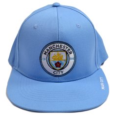 FotbalFans Kšiltovka Manchester City FC, modrá, znak klubu, 55-61cm