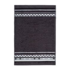 Frottana COUNTRY ručník 30 x 50 cm, tmavě šedá