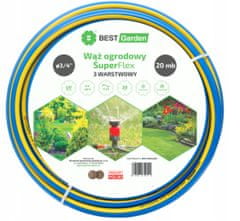 shumee ZAHRADNÍ HADICE 3/4” 20m SUPER FLEX BEST GARDEN