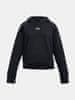 Mikina UA Rival Fleece Crop Hoodie-BLK M