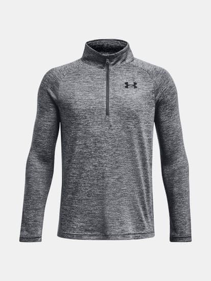 Under Armour Tričko UA Tech 2.0 1/2 Zip-GRY