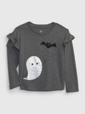 Gap Dětské tričko s potiskem Halloween 18-24M