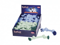Nobby Provazová hračka pro psy 1ks zelená/modrá