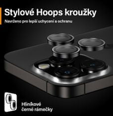 PanzerGlass HoOps ochranné kroužky pro čočky fotoaparátu pro Apple iPhone 15 Pro/15 Pro Max