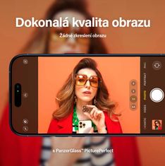 PanzerGlass ochranné sklo fotoaparátu pro Apple iPhone 15 Pro/15 Pro Max