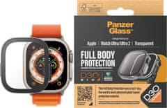 PanzerGlass ochranný kryt s D30 pro Apple Watch Ultra/Ultra 2, čirá