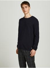 Jack&Jones Černý pánský basic svetr Jack & Jones Hill S