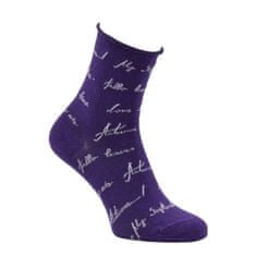 Zdravé Ponožky Zdravé ponožky DÁMSKÉ zdravotní barevné vzorované ruličkové ponožky bez gumiček 6104923 4-pack, 39-42