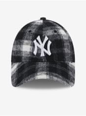 New Era Černá dámská kostkovaná kšiltovka New Era 940W MLB Wmns plaid 9forty NEYYAN UNI