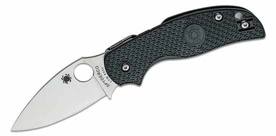 Spyderco C123PBK Sage 5 Lightweight kapesní nůž 7,6 cm, černá, FRN