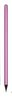 Tužka zdobená růžovým krystalem SWAROVSKI, metalická růžová, 14 cm, 1805XCM510