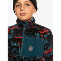 Quiksilver mikina QUIKSILVER Aker HZ Youth BUILDING MOUTAINS GRENADINE 14