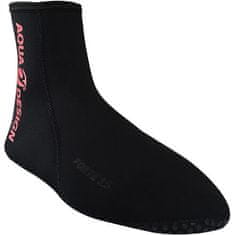 AQUADESIGN neoprenové ponožky AQUADESIGN Forte BLACK S