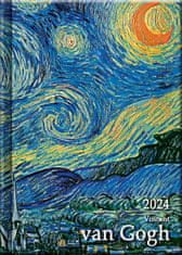 Diář 2024 Praktik VAN GOGH, denní A6