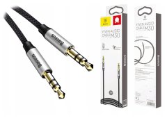 BASEUS Baseus Kabel Mini Jack 3.5mm AUX Audio konektor 100cm