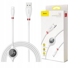 BASEUS Baseus USB kabel 1,2 m k Apple Lightning LED obrazovce