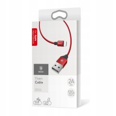 BASEUS USB kabel Apple Lightning iPhone 2A 1,2m Telefon