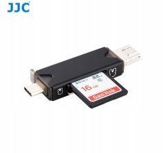 JJC Čtečka paměťových karet Micro USB USB-C 3.0 Micro SD